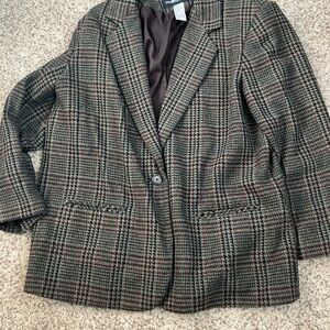 Sag Harbor Multicolor Tweed Blazer